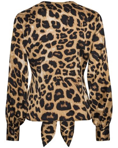 Karmamia Copenhagen - Blair Bluse - Hammered Leopard